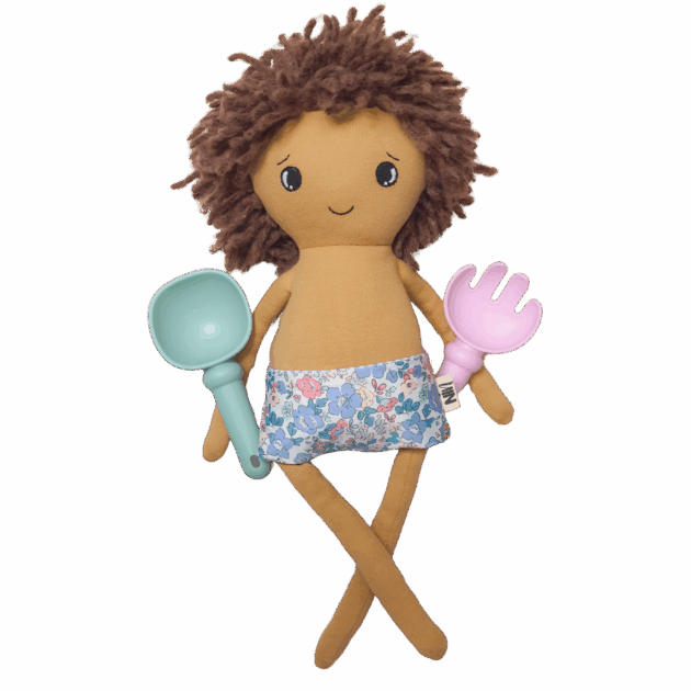 Bañador pantalón flores Jimena y rayas